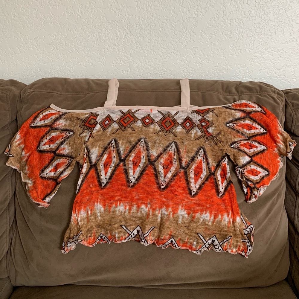 Genevieve Gozum off shouldered top